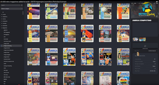 10 000 retro magazines added to build