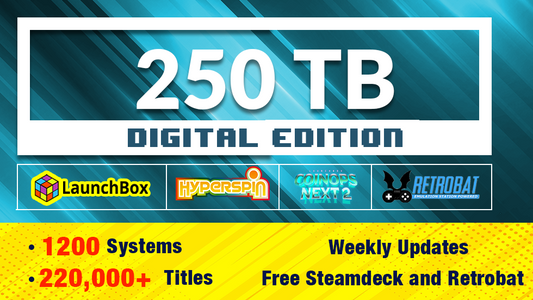 VIP Retro Gaming Subscription - 200TB Digital Edition